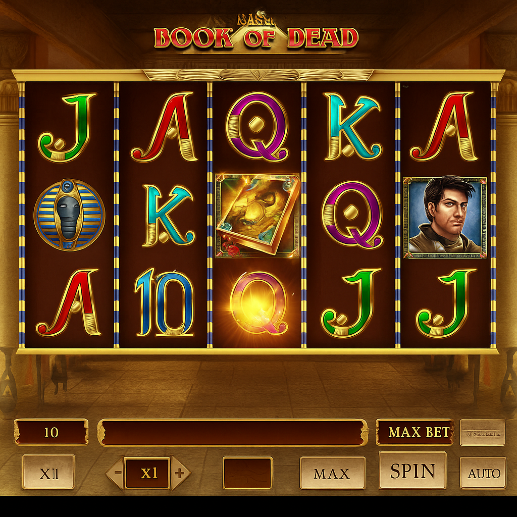 Buran - Book of Dead Slot Game - Play'n GO Casino Slots