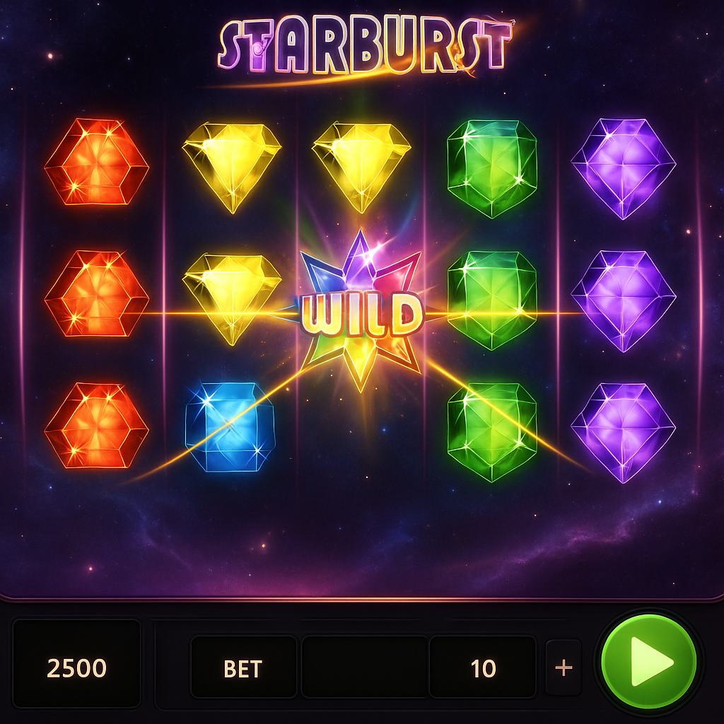Buran - Starburst Slot Game - NetEnt Casino Slots